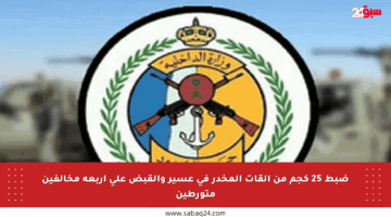 ضبط 25 كجم من القات المخدر في عسير والقبض على أربعة مخالفين متورطين